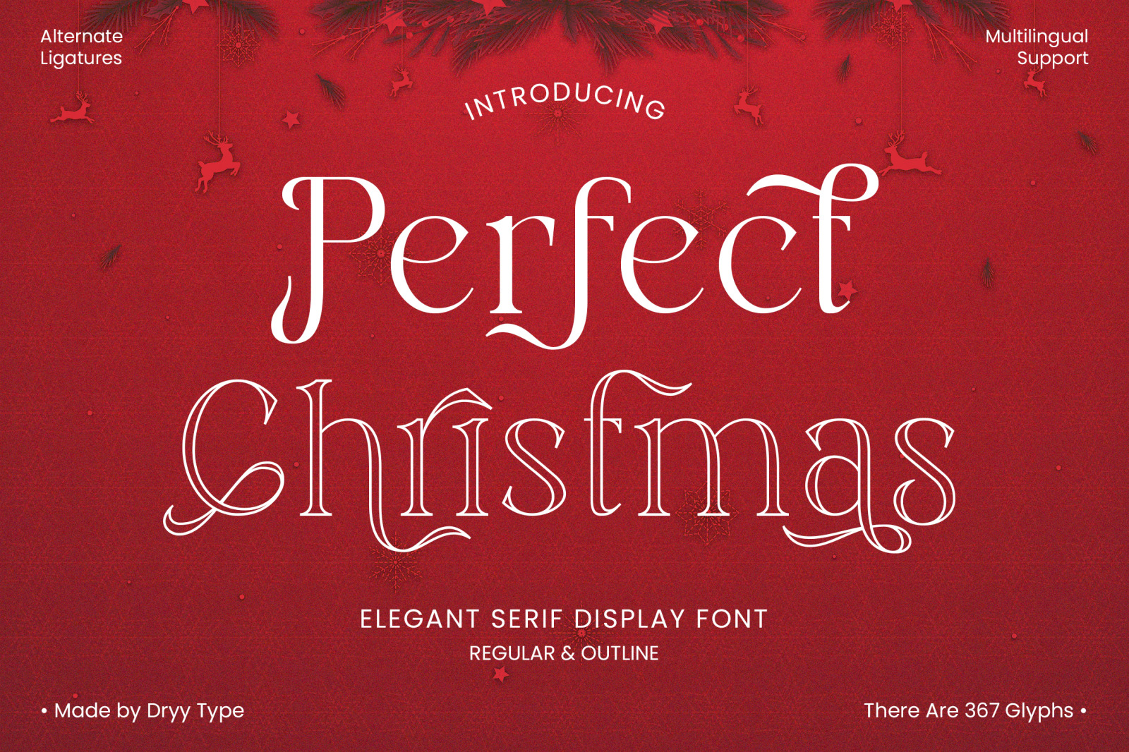 Perfect Christmas - Elegant Serif Font Perfect Christmas - Elegant Serif Font