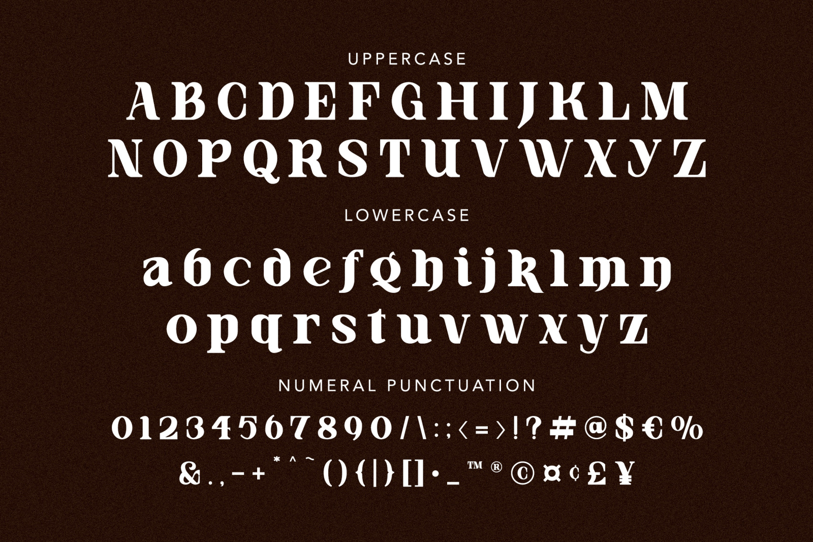 Bandung Romance - Serif Display Font Bandung Romance - Serif Display Font