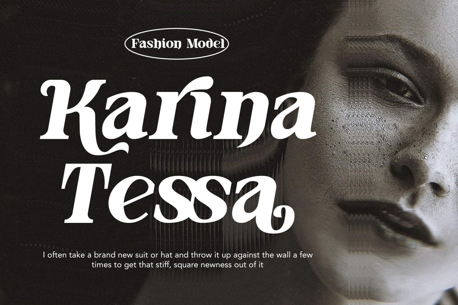 Bandung Romance - Serif Display Font Bandung Romance - Serif Display Font