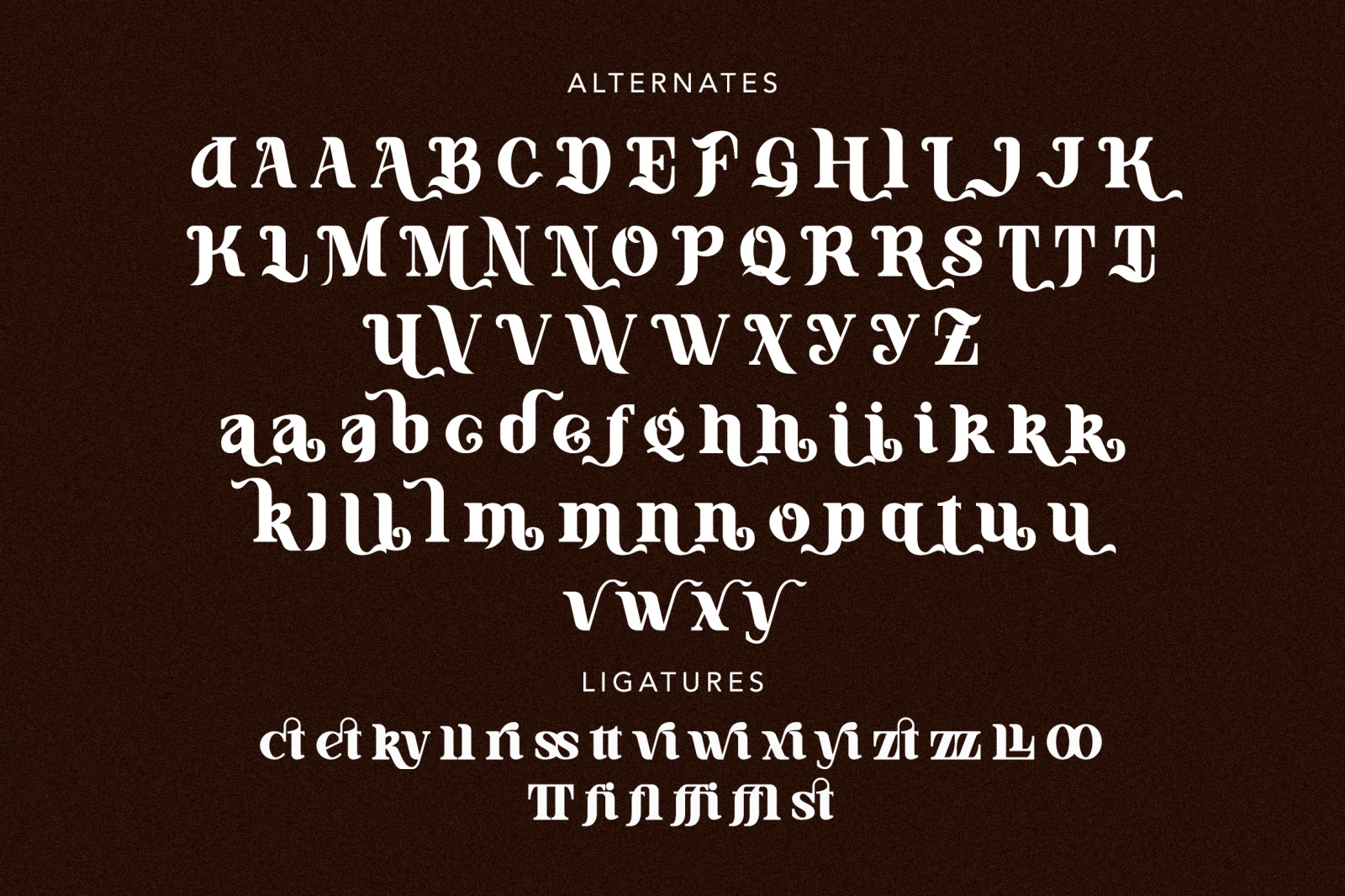 Bandung Romance - Serif Display Font Bandung Romance - Serif Display Font