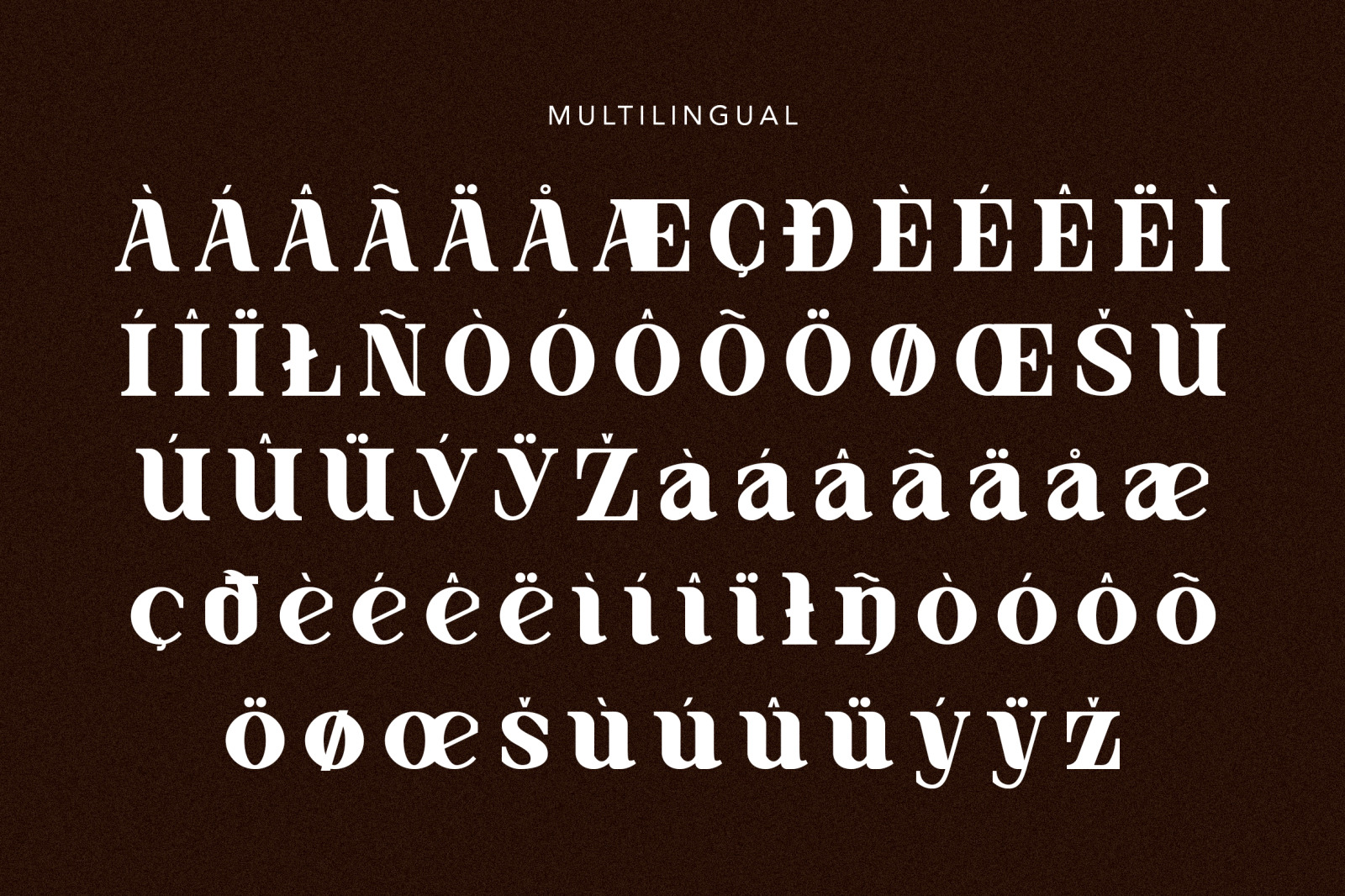 Bandung Romance - Serif Display Font Bandung Romance - Serif Display Font