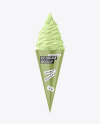 Ice Cream Cone Mockup