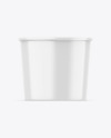 Glossy Ice Cream Cup Mockup