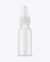 Frosted Glass Dropper Bottle Mockup