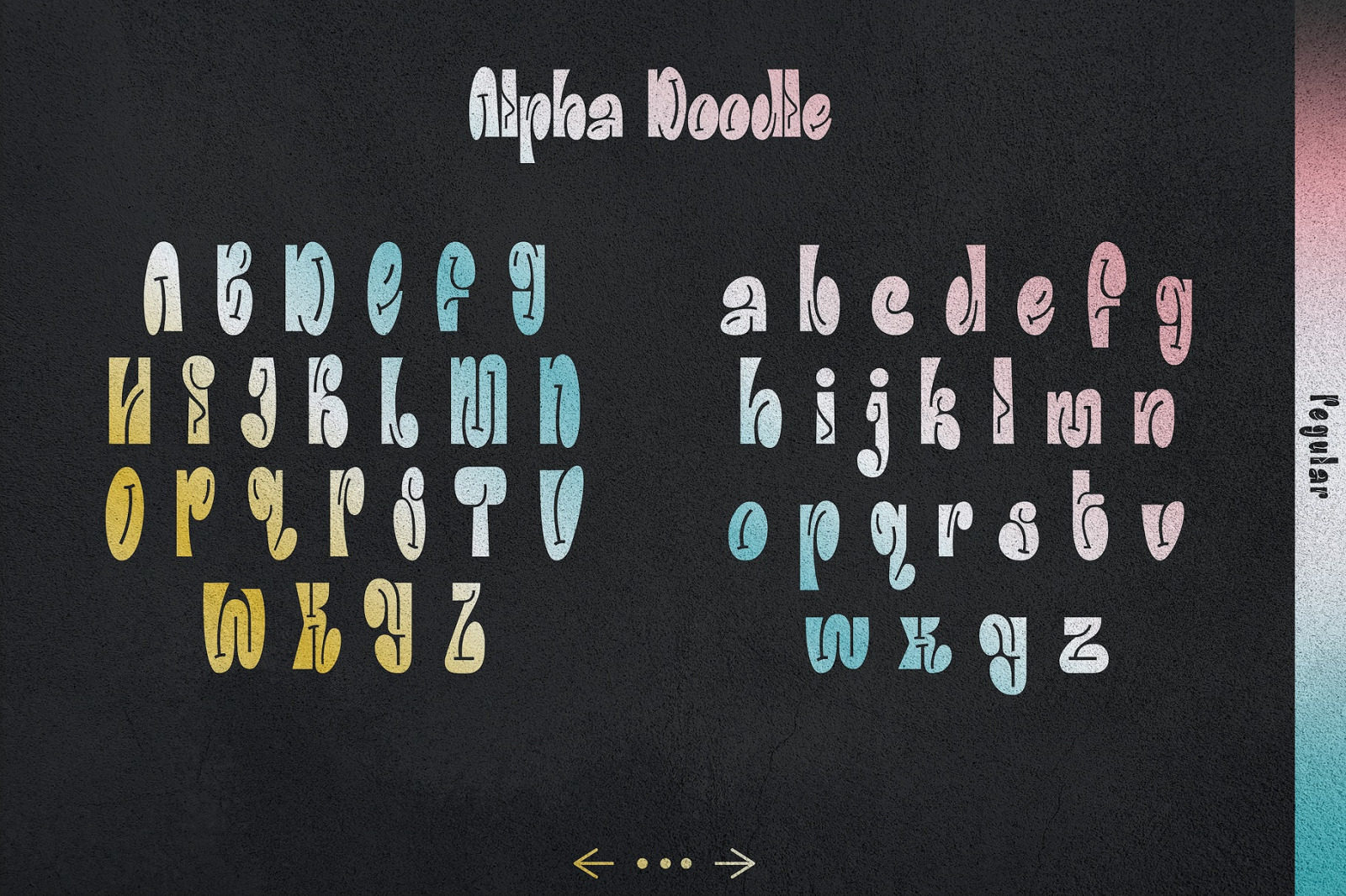 Alpha Doodle - Graffiti Typeface