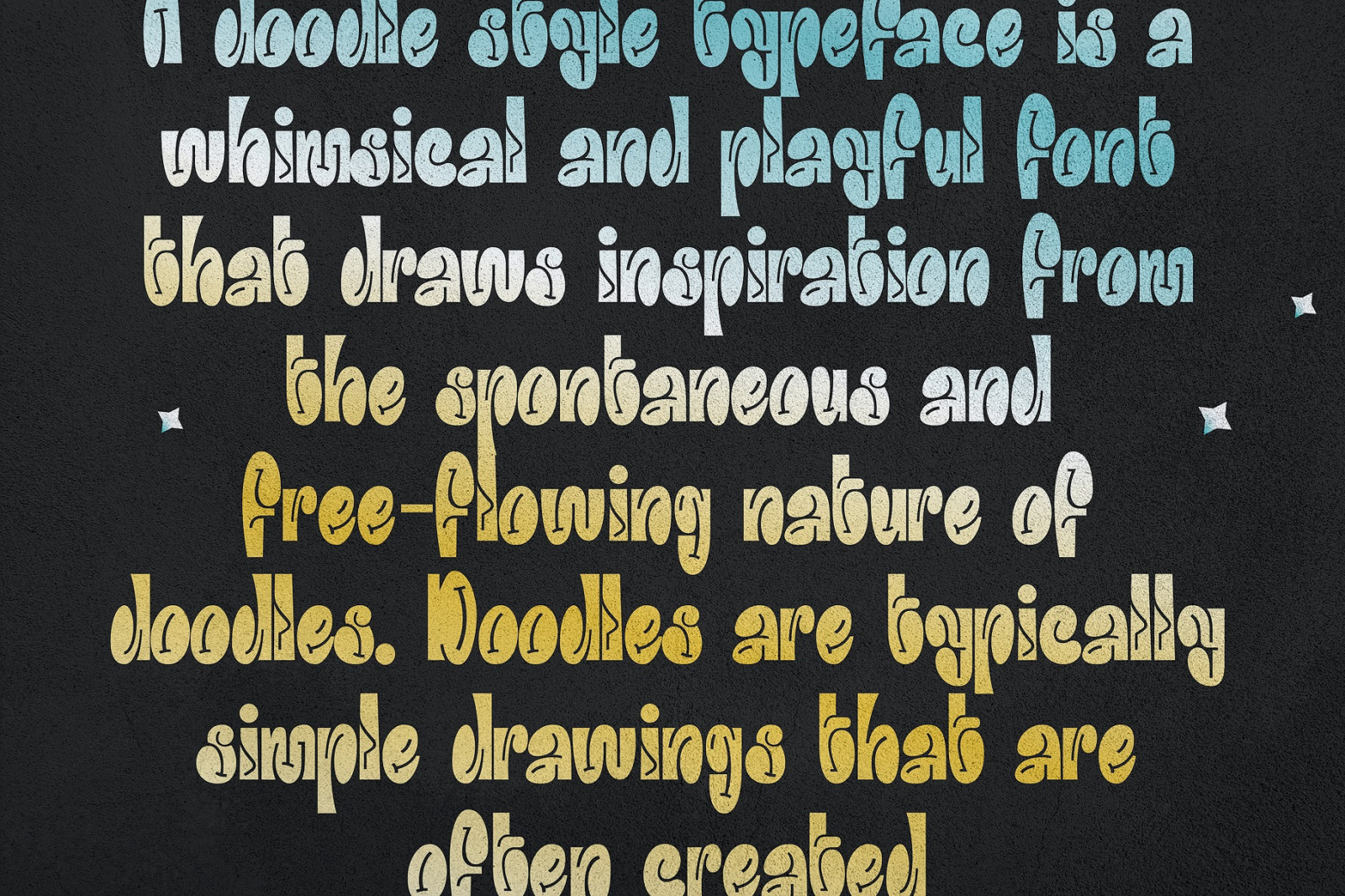 Alpha Doodle - Graffiti Typeface