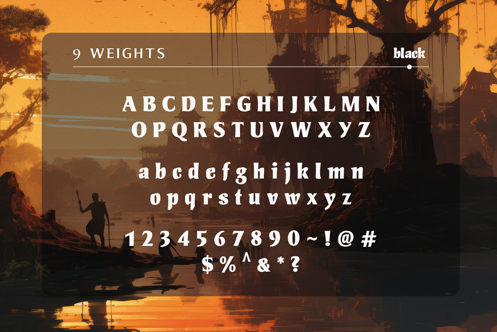 Angkor Dynasty - Asian Inspired Font Angkor Dynasty - Asian Inspired Font