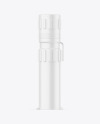 Matte Plastic Rod Storage Tube Mockup