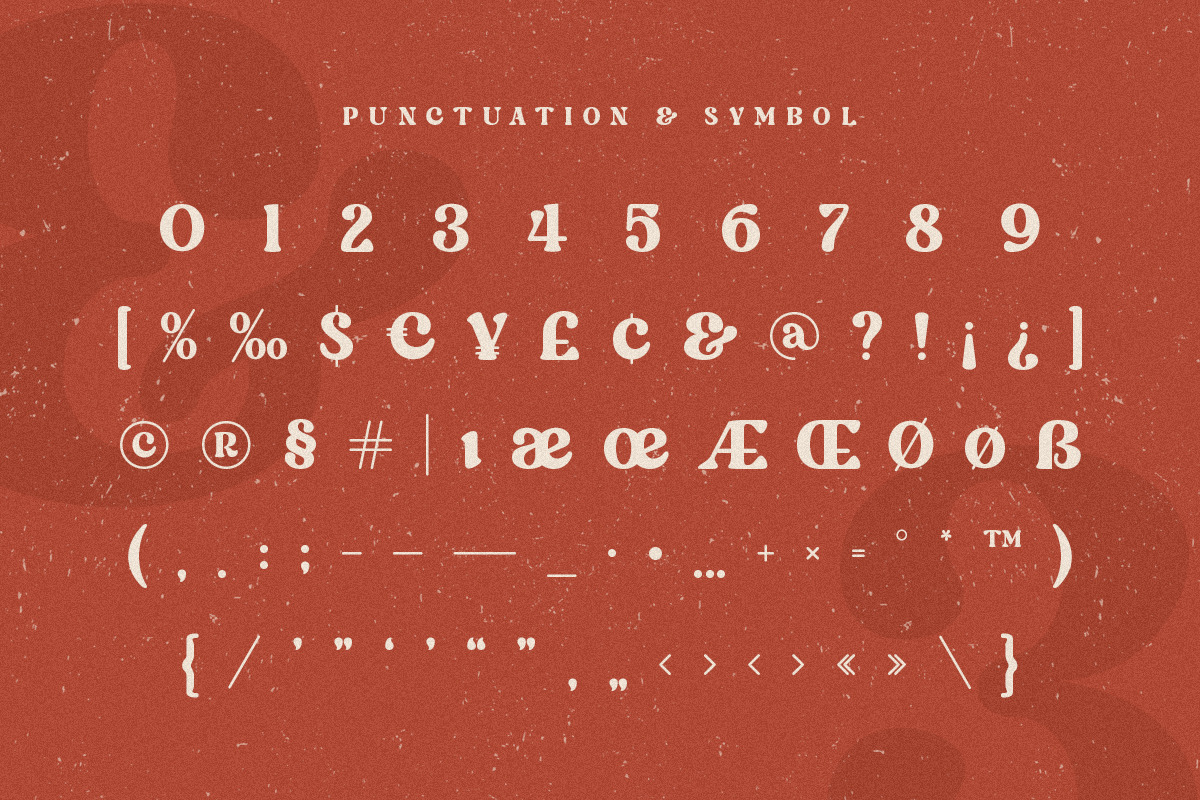 Ruben - Display Vintage Retro Serif Ruben - Display Vintage Retro Serif