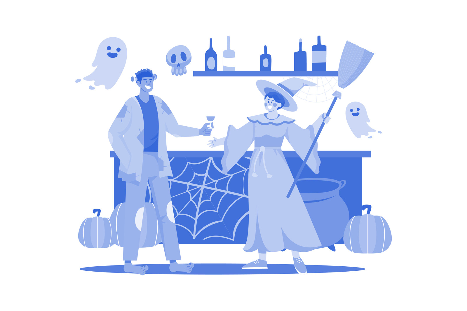 M538_ Halloween Illustration Pack