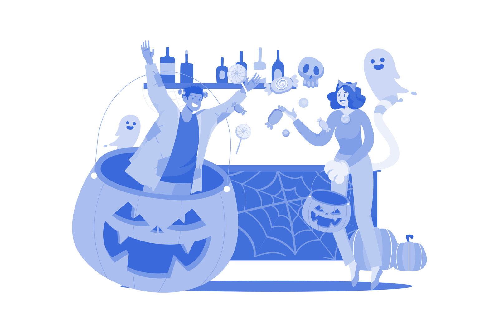 M538_ Halloween Illustration Pack