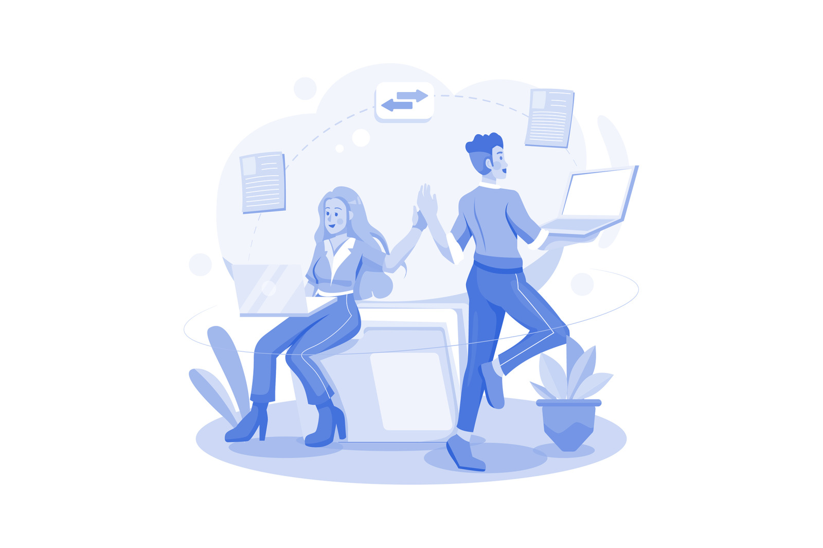 M534_Business Activities Illustration Pack M534_Business Activities Illustration Pack