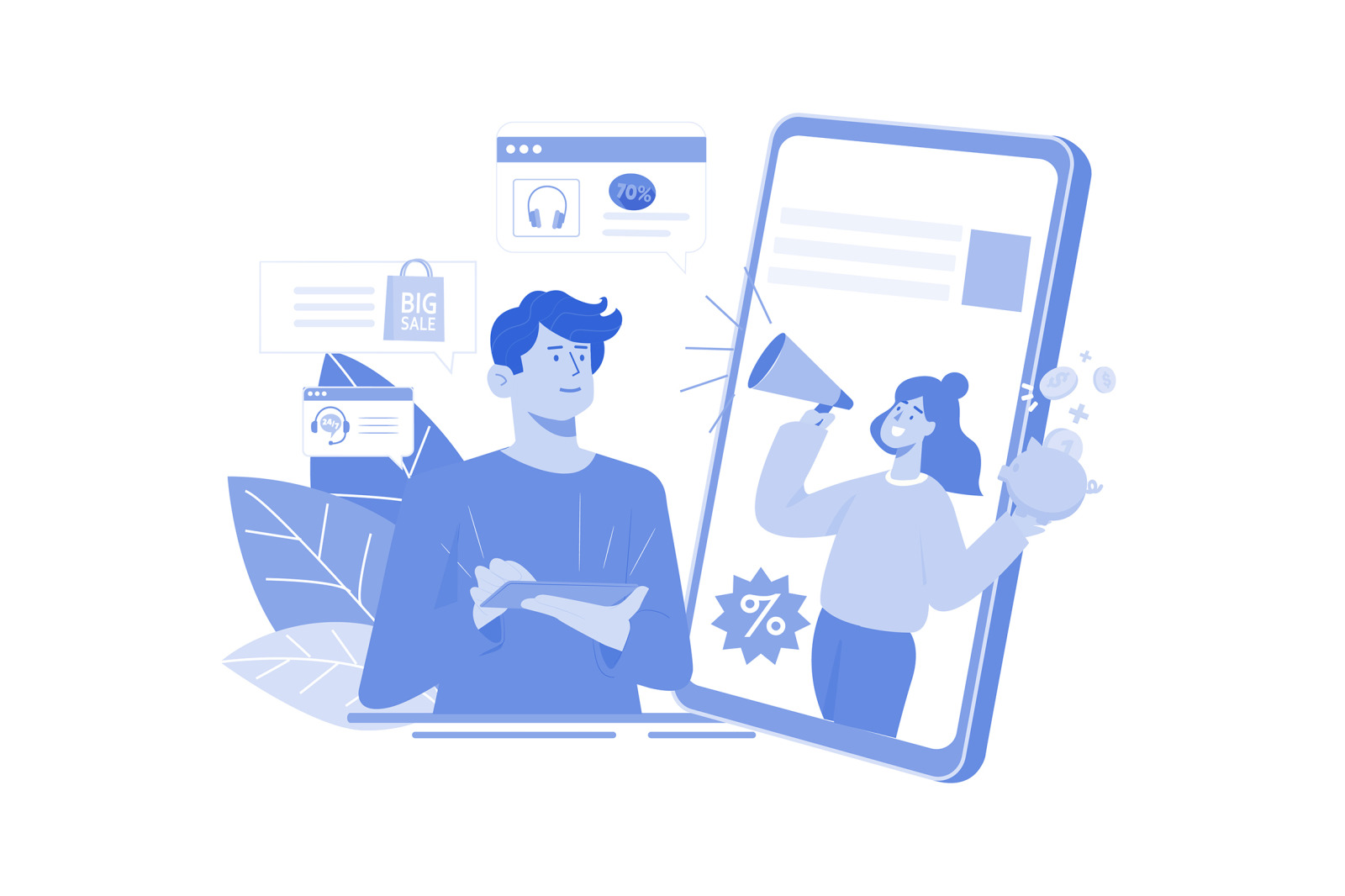 M530_E-Commerce Illustration Pack M530_E-Commerce Illustration Pack
