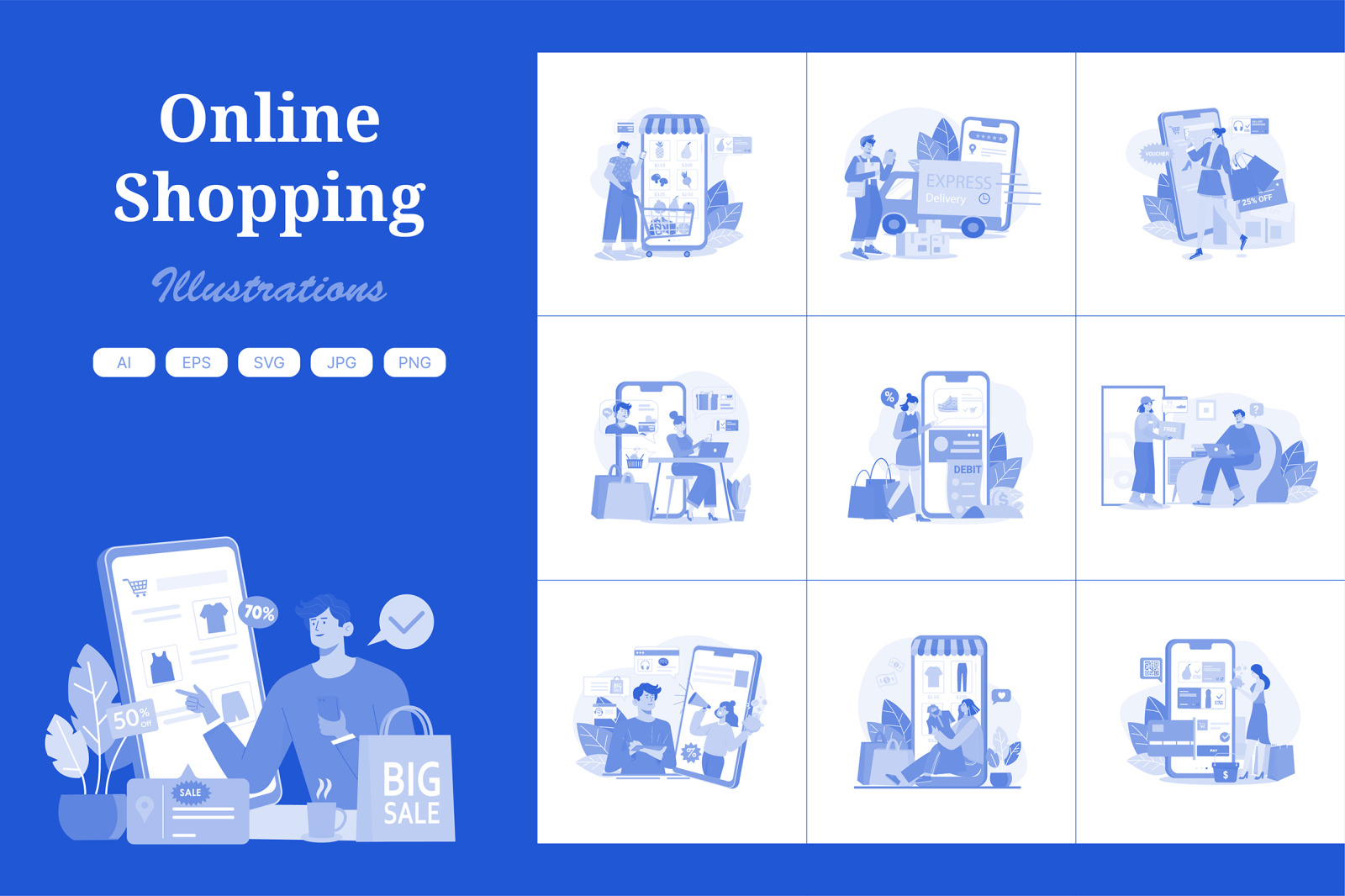 M530_E-Commerce Illustration Pack M530_E-Commerce Illustration Pack