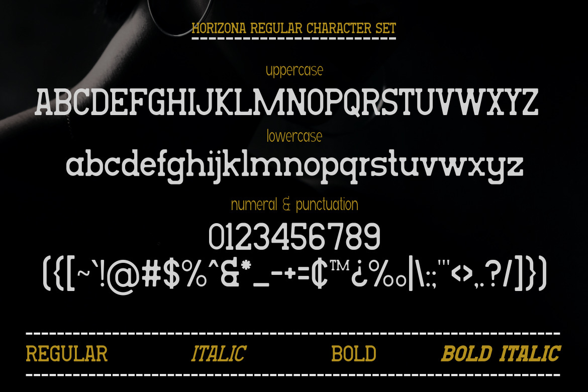 Horizona - Classic Serif Family Horizona - Classic Serif Family