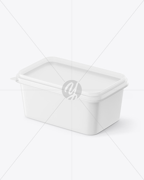 450g Butter Tub Mockup