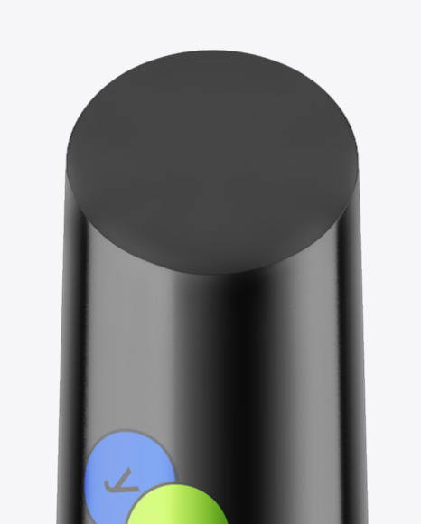 Metallic Mascara Tube Mockup