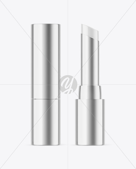 Metallic Lipstick Mockup