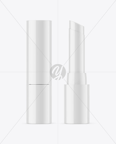 Glossy Lipstick Mockup