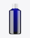 Blue Glass Essential Oil Bottle Mockup