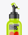 Glossy Oil Dispenser Bottle Mockup