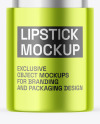 Metallic Lipstick Mockup