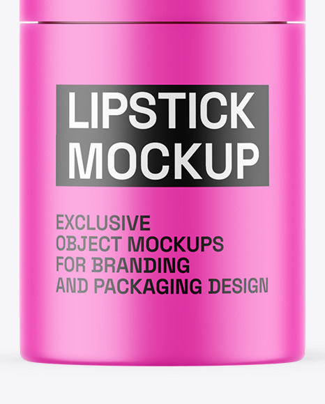 Matte Lipstick Mockup