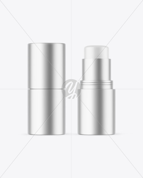 Matte Metallic Lipstick Mockup