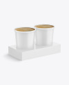 Coffee Cup Holder Mockup