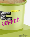 Coffee Cup Holder Mockup