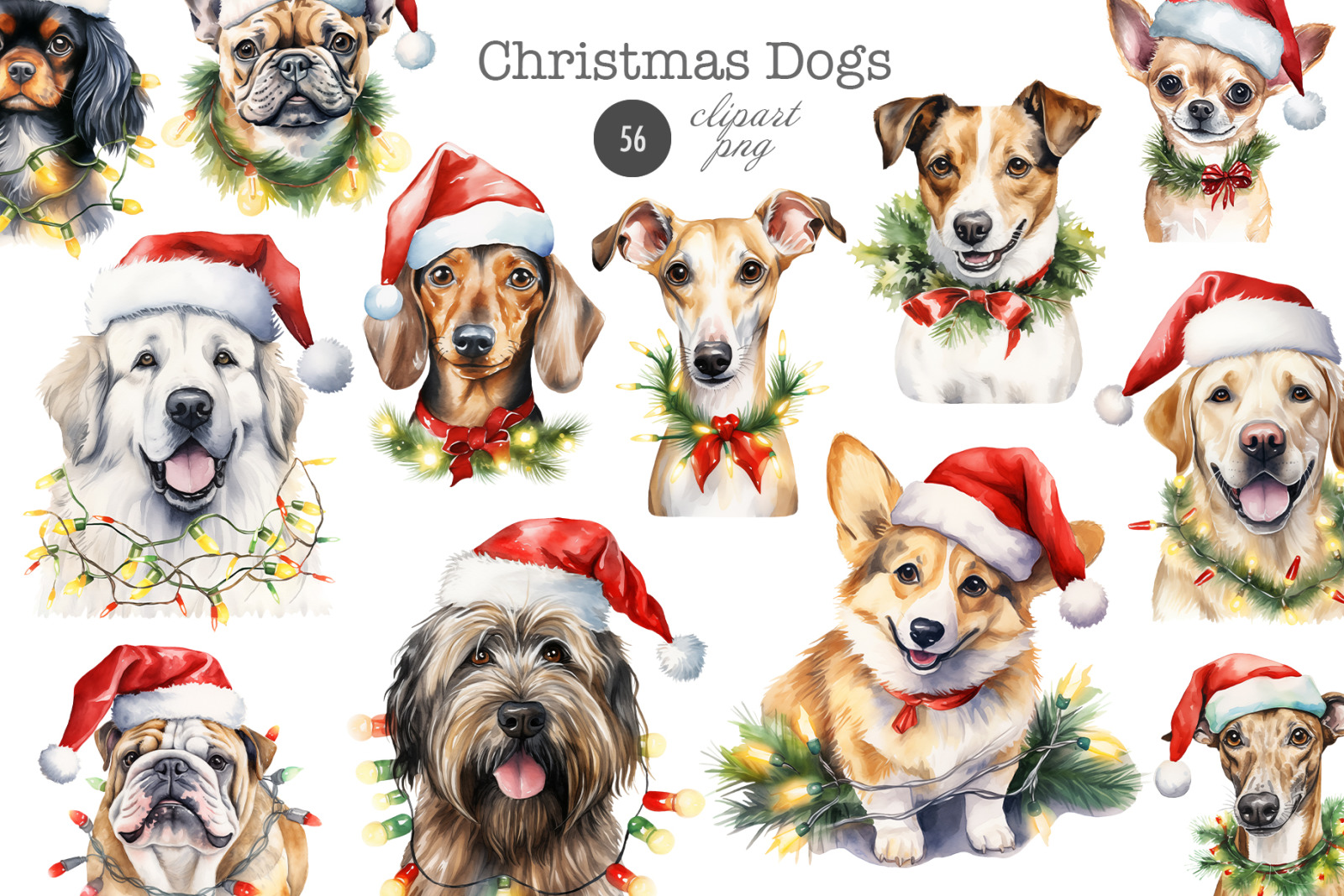 Christmas Dogs