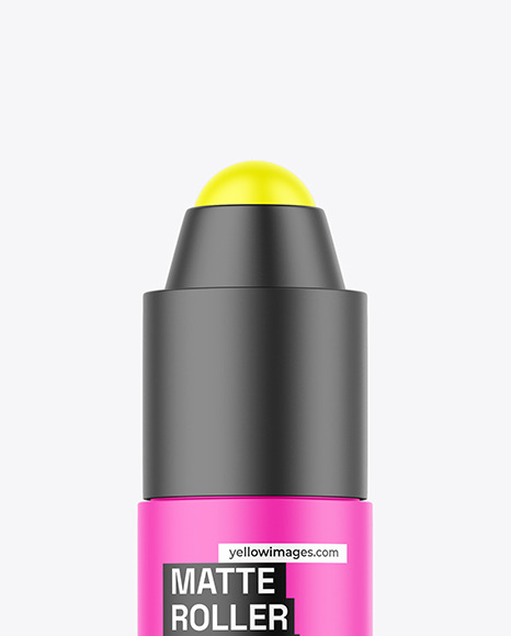 Matte Roller Bottle Mockup