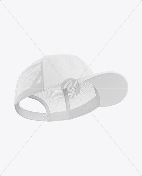 Baseball Cap Mockup - Bottom View