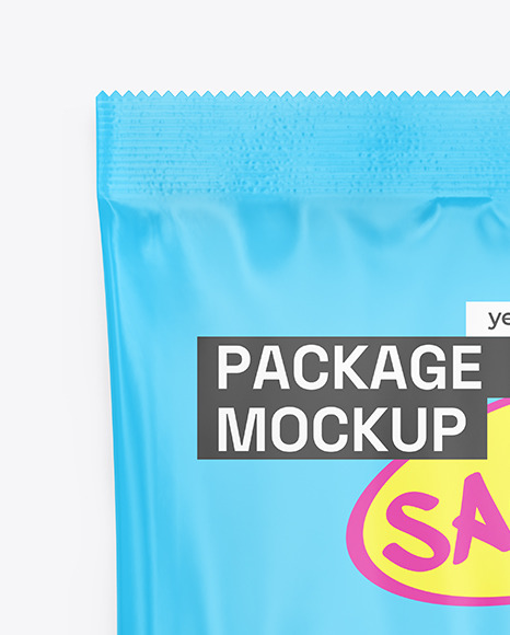 Matte Sachet Mockup