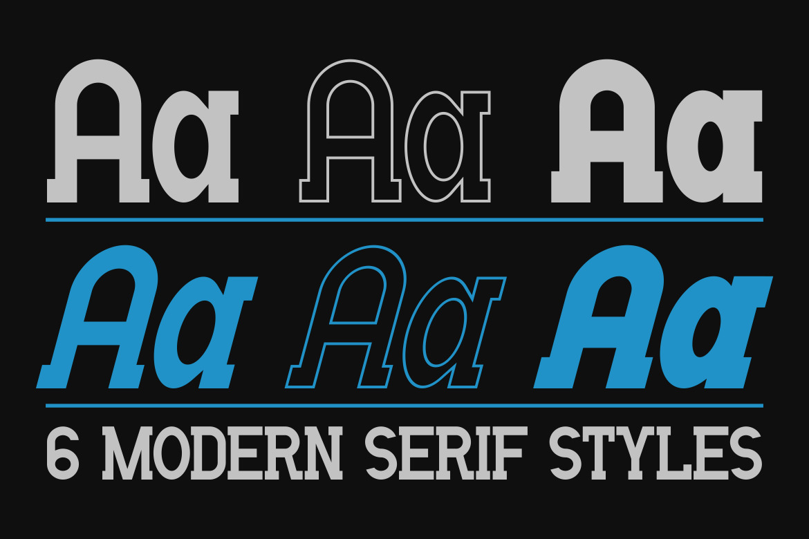 Jaeger - Modern Serif Font Family