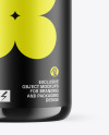 Dark Amber Glass Essential Oil Bottle Mockup