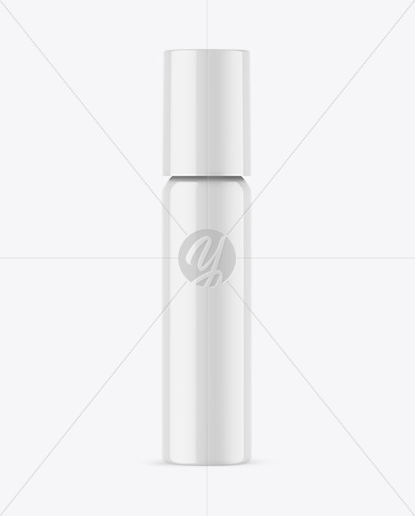 Glossy Essential Oil Bottle Mockup