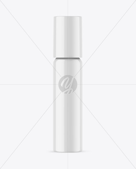 Glossy Essential Oil Bottle Mockup