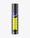 Blue Glass Essential Oil Bottle Mockup