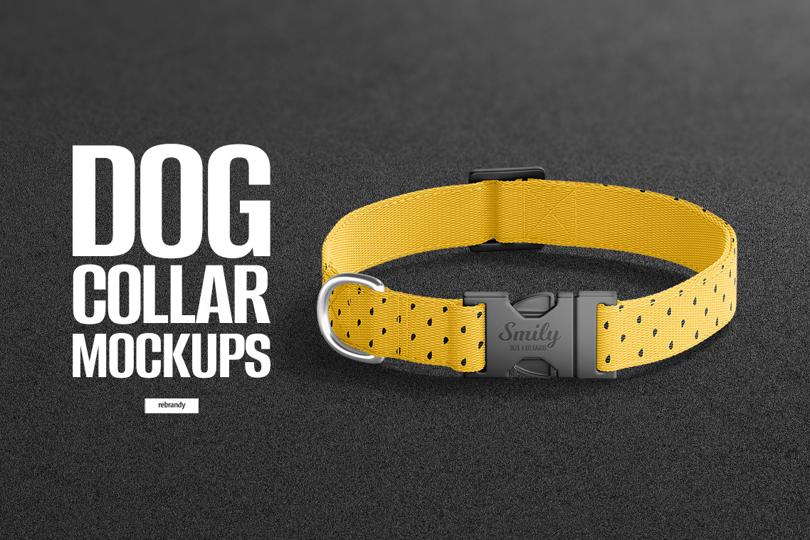 Dog Collar Mockups Dog Collar Mockups