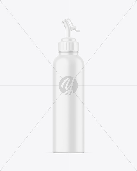 Matte Oil Dispenser Bottle Mockup