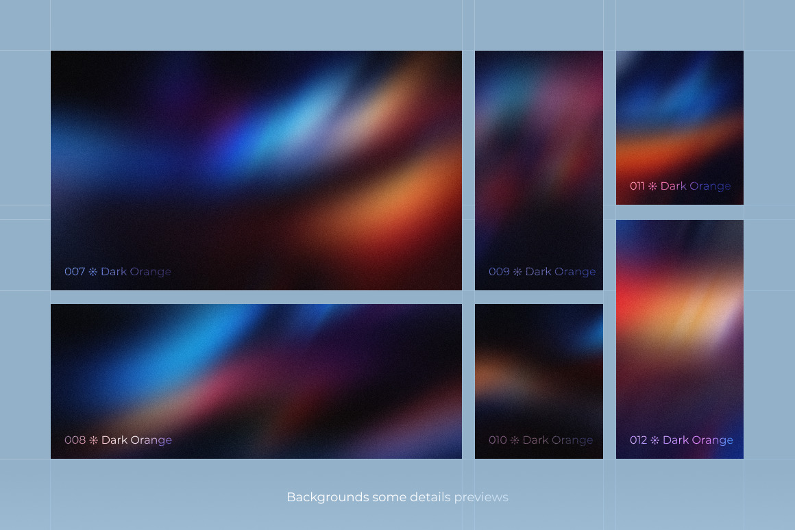 Dark Orange ❊ Background Set Dark Orange ❊ Background Set