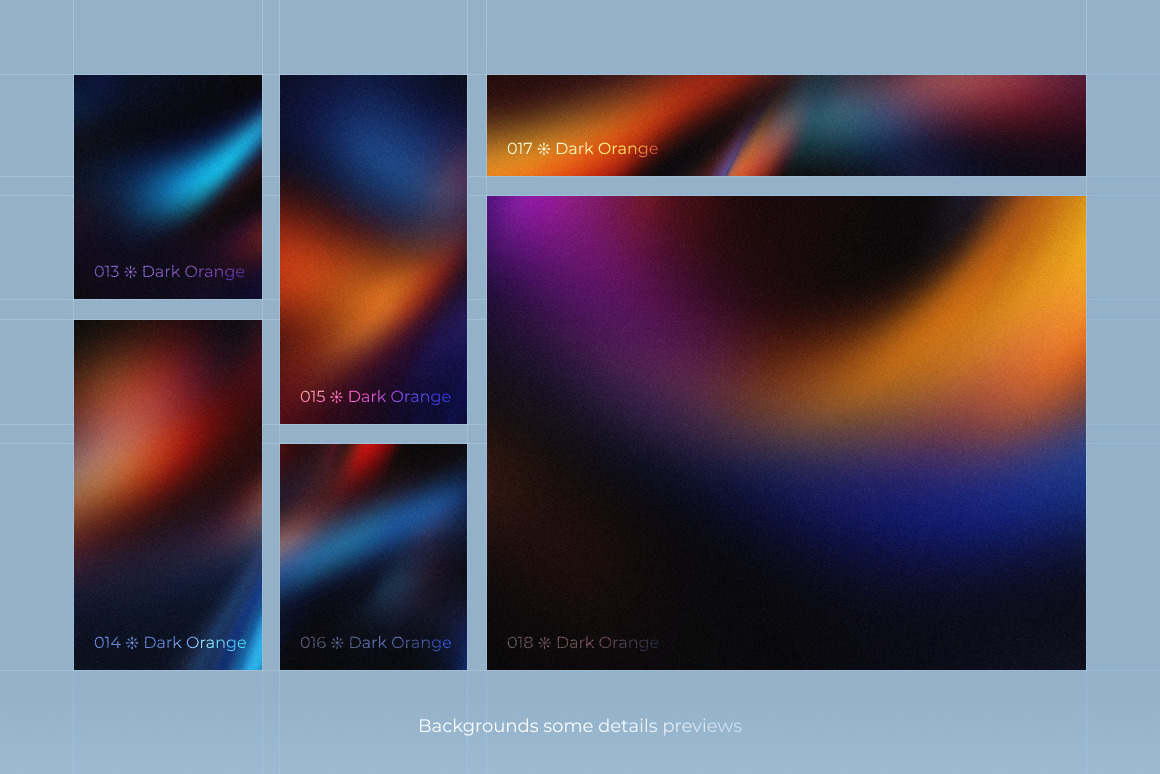 Dark Orange ❊ Background Set Dark Orange ❊ Background Set