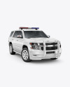 Police SUV Mockup - Half Side View