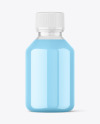 Clear Syrup Bottle Mockup