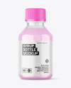 Clear Syrup Bottle Mockup