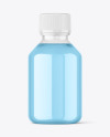 Clear Syrup Bottle Mockup