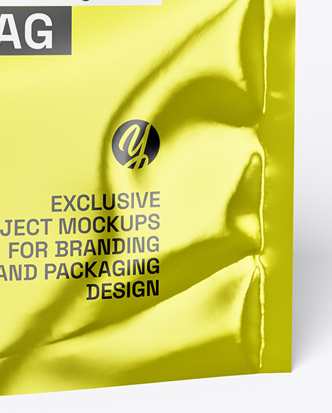 Metallic Universal Bag Mockup