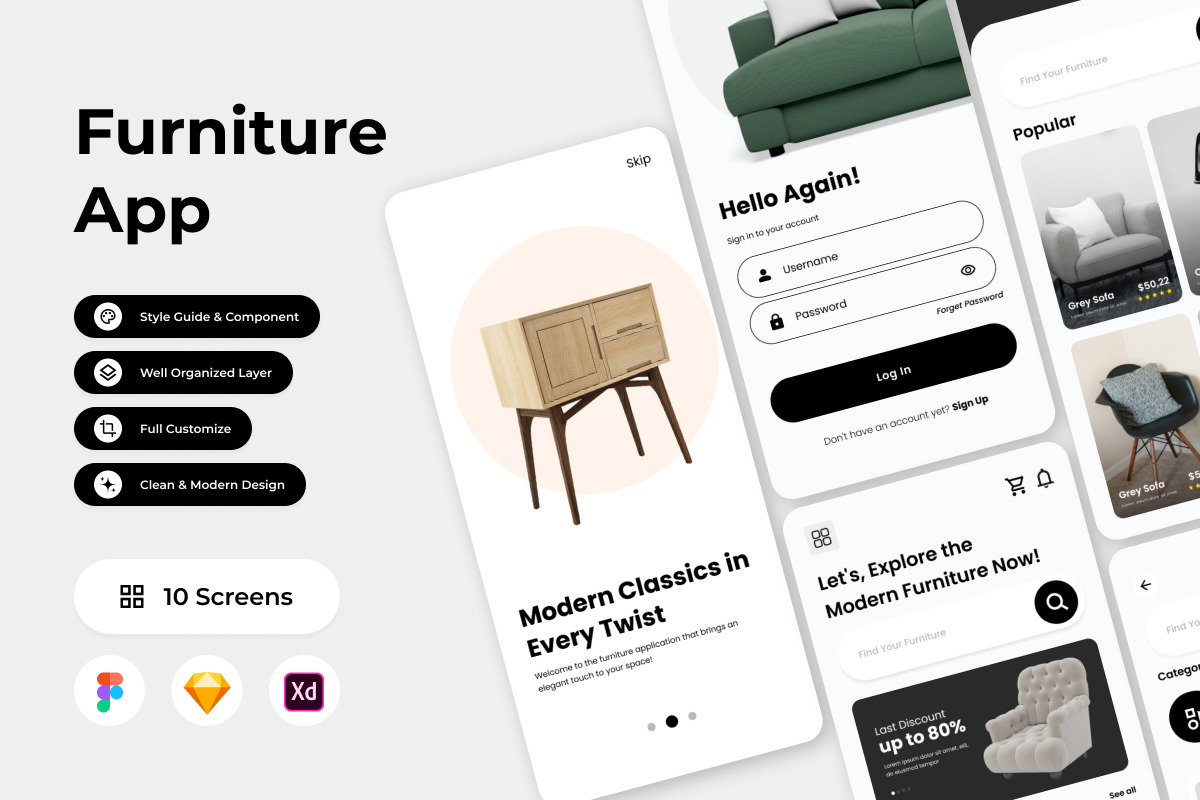 HomeCor - Furniture App