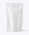 Matte Stand-Up Pouch Mockup